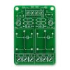 Moduł przekaźnikowy 2-kanałowy 5 V 10 A - PCB do projektu AVT 1914