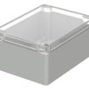 PC enclosure, (L x W x H) 160 x 120 x 75 mm, light gray (RAL 7035), IP66, 02238300