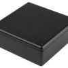 Obudowa ABS szerokość zew. 125mm długość zew. 125 mm wys. zew. 45mm RS PRO Czarny