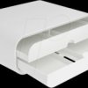 18325 Monitor Stand with two Drawers white