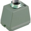 Grommet housing, size 48B, die-cast aluminum, PG29, straight, longitudinal bow locking, IP65, 09300480440