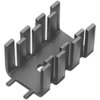 Finger shaped heatsink, (L x W x H) 32 x 18.5 x 15 mm, 16 K/W, black anodized, FK 235 L 2 SA