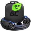 Green Cell GC-EVKABGC03 eMobility charging cable Type 2-Type 2 5m Green