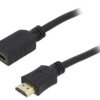 Kabel HDMI gniazdo,HDMI wtyk, PVC, 3D,4K,ARC,UHD 2160p, dł. przewodu: 3m CC-HDMI4X-10