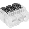 Szybkozłączka z dźwignią 3x 0,2-4mm2 bezhalogenowa 2054423 /75szt./