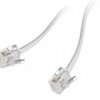 KAB55.20RJ11 Kabel telefoniczny wtyk (PLUG) - wtyk (PLUG) 6p4c 20m (telefon-gniazdko)