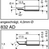 Grot lutowniczy ołówkowy Ersa do Elektronarzędzia Kopytko 4 mm Serie 832