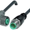 Pepperl+Fuchs 240784-100008 Złącze konfekcjonowane czujnika/aktuatora 10 m Ilość pinów: 4, 4 1 szt.
