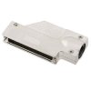 Encitech 1060-0135-05 D-Sub Housing 50 Pins Solid Metal 90° Silver