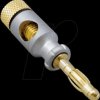 0103036 high-end banana plug 4mm pearlchrome