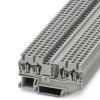 Component terminal block, spring balancer connection, 0.08-4.0 mm², 4 pole, 500 mA, 8 kV, gray, 3036534