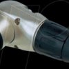 RC5FR XLR cable socket 5-pin angled, nickel-plated housing