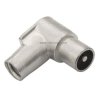 Wtyk antenowy metal. nakręcany kątowy WKW506