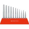 PB 715 H, set of pin punches, 11-piece, package with 11 pieces