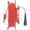 Metrel 20993102 Safety Test Lead 4mm Jack Alligator Clip 20m Red