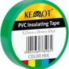 TaĹma klejÄca izolacyjna 0,13x19mm 10yd zielona