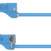 Electro PJP 2117-CD1-50Bl Przewód pomiarowy złącze męskie bananowe złącze męskie bananowe 50 cm niebieski 1 szt.