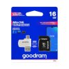 Goodram All in One - karta pamięci microSD 16GB klasa 10 + adapter + czytnik OTG