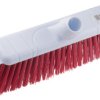 Miotła Do stosowania wewnątrz budynków Czerwony PET Miękki