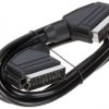Kabel Euro-Euro (SCART) 21pin 1,5m