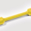 Heatshrink tubing, 3:1, (6/2 mm), PE, crosslinked, yellow, 333-30604