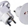 Adapter - przejściówka polsko-brytyjsko-uniwersalna EL -0181