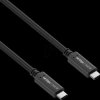 IS2531-010 USB 4.0 cable, iSeries, 40 Gbit/s, 240 W, 4K 60Hz, 1.0 m, black