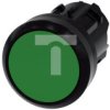 Przycisk 22mm tworzywo zielony płaski z samopowrotem SIRIUS ACT 3SU1000-0AB40-0AA0