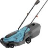 GARDENA neu akumulatorowy Akumulatorowa kosiarka do trawy bez akumulatora, z regulacją wysokości koszenia 18 V Maksymaln