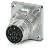 Złącze wielostykowe przemysłowe 8-pinowe M17 Montaż przedni Wtyczka Phoenix Contact