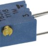 Potencjometr dostrojczy 1MΩ THT 0.06W 14 -zwoje Regulacja boczna 1,8 mm