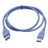 Manhattan 322379-CG USB 3.2 Gen1 USB-A Male to Female Extension Cable 2m Blue