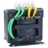 Tmm100/A400/110V Transformator Sieciowy 100Va 400Vac 110V Śrubowy Ip00 A: 84Mm
