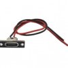 GNIAZDO USB-C PRZYKRECANE Z PRZEW