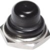 APEM N36216005 U31 Kapturek uszczelniający niklowany, czarny 1 szt.