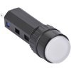 TRU COMPONENTS 140388 LED indicator light White 230VAC Industrial Panel Ind.