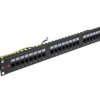 Patch panel 19 1U 24xRJ45 kat.5e UTP GMPnet supported by BITNER - 25 LAT gwarancji CU.PP.00018