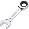 Draper 27909 HI-TORQ® Metric Stubby Ratchet Combination Spanner 15mm