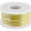 Przewód miedziany cynowany 0,25mm² żółty 25m