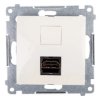 Simon 54 Gniazdo HDMI kremowe DGHDMI.01/41