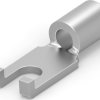 Uninsulated forked cable lug, 0.26-1.65 mm², AWG 22 to 16, 2.36 mm, M2, 8-324605-1
