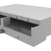 Obudowa DIN 90mm Obudowa szyny DIN 90 x 32.2mm materiał: ABS Italtronic