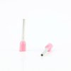 Insulated wire end ferrule, 0.34 mm², 12 mm/8 mm long, DIN 46228-4, pink, BYB-4-18H0055