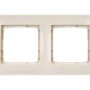 Simon 54 Premium Ramka podwójna kremowa DR2/41