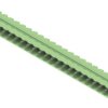 Pin header, 24 pole, pitch 5.08 mm, angled, green, 1475580000