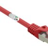 kabel LAN Renkforce RF-5276306, 1 szt., RJ45, CAT 6, S/FTP, 3.00 m, czerwony
