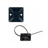 uchwyt do mocowania opaski 20x20mm czarny 10sztuk
