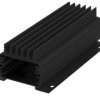 Aluminum enclosure kit, (L x W x H) 57 x 150 x 32 mm, black, IP65, 84406150.HMT1