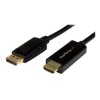 StarTech.com DP2HDMM1MB DisplayPort To HDMI Converter Cable - 3 ft (1m) - 4K