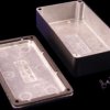 Aluminum die cast enclosure, (L x W x H) 115 x 64 x 26 mm, black (RAL 9005), IP66, 1550WBBK